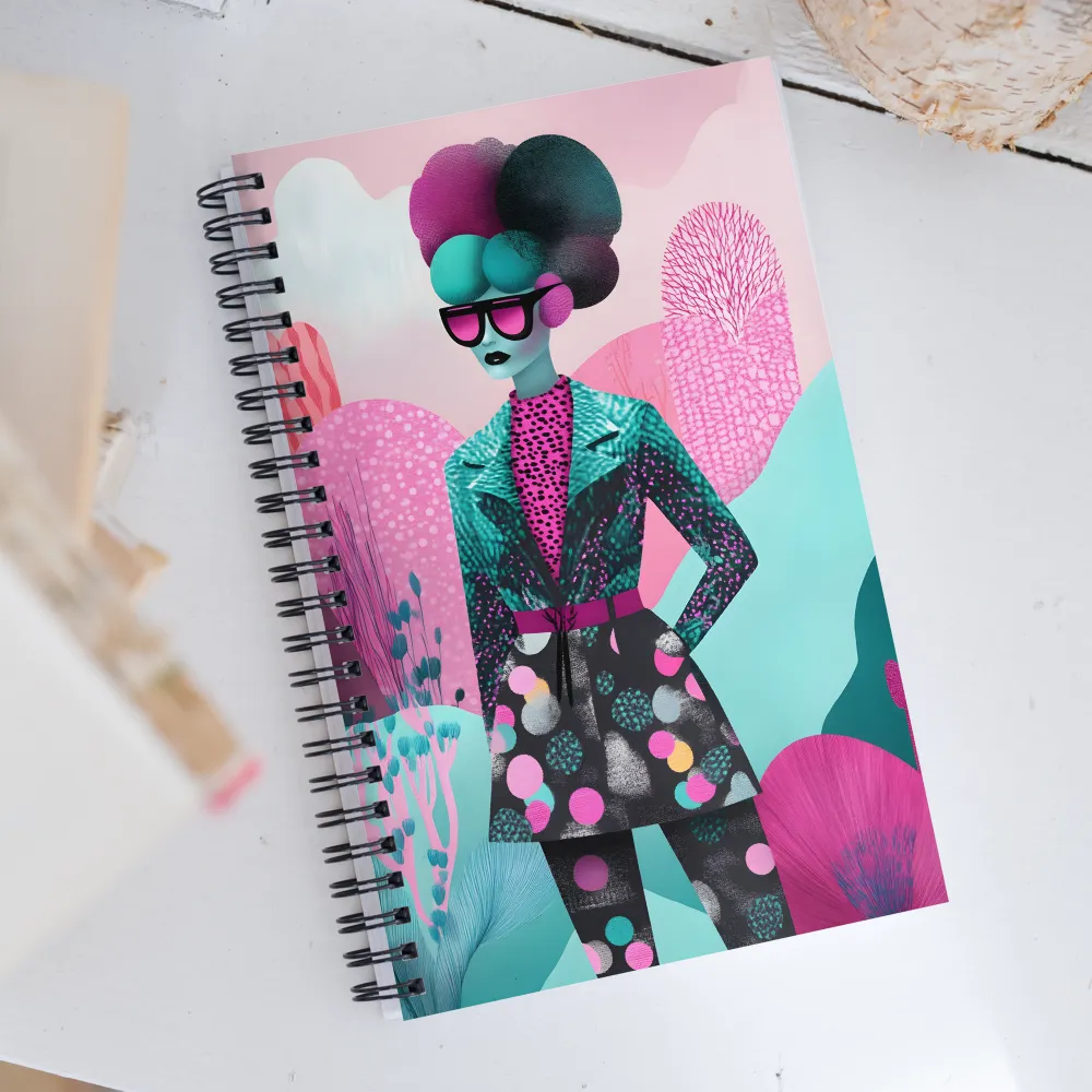 Bold Elegance in Color | Spiral Notebook