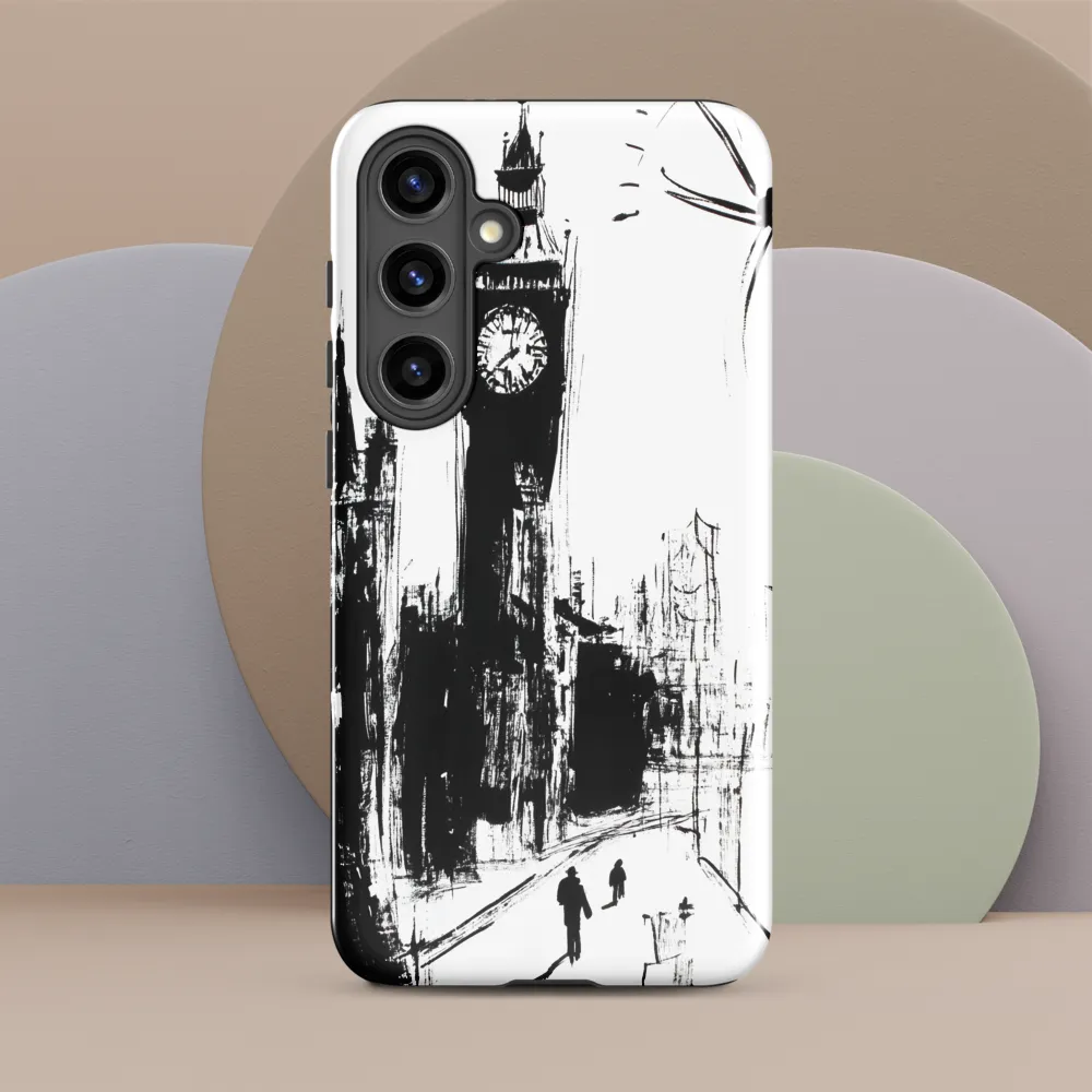 Clock Tower in Motion