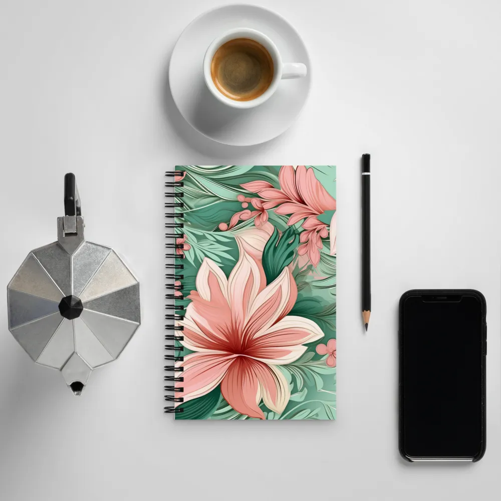 Tropical Blossoms | Spiral Notebook