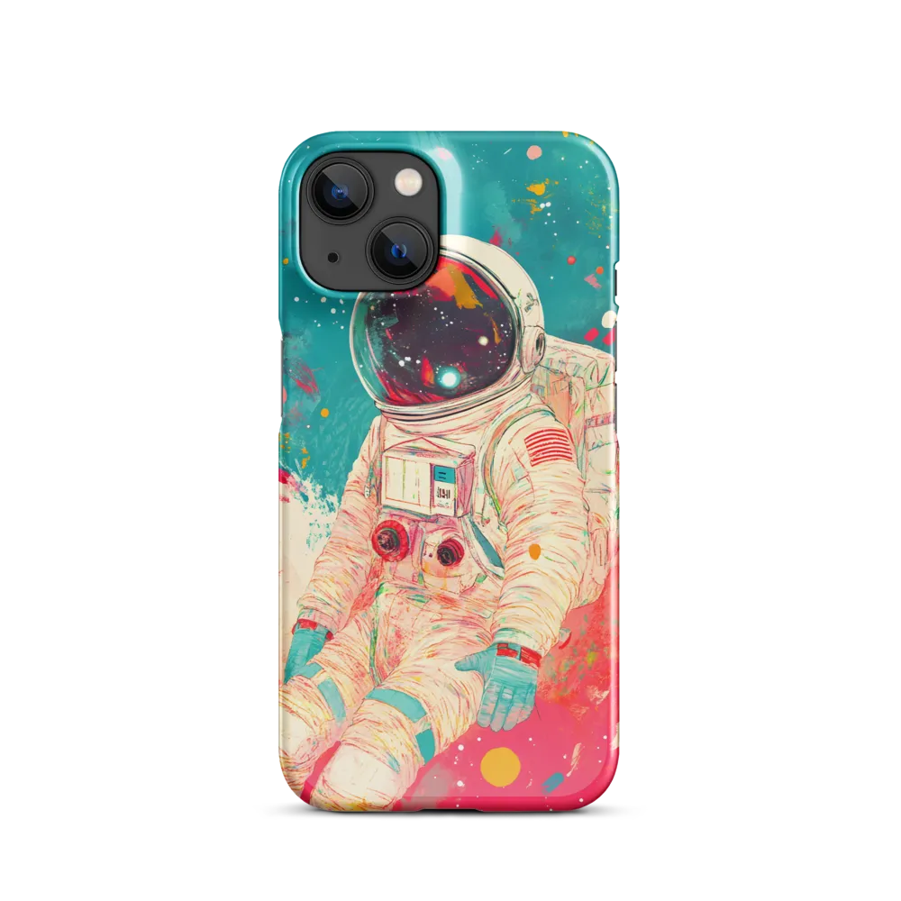Cosmic Explorer: An Astronaut's Journey | Phone Case |  14 | Snap Case | Glossy