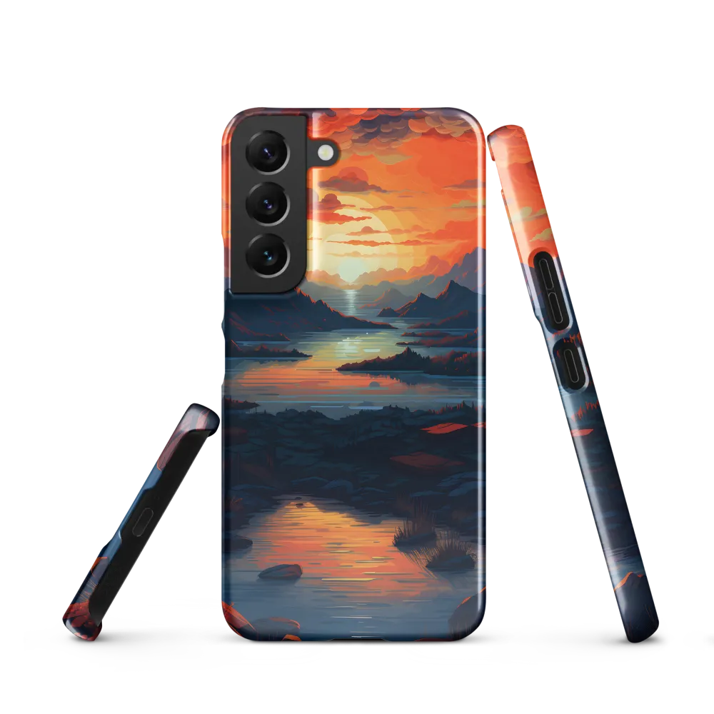 Ethereal Evening: A Digital Dusk