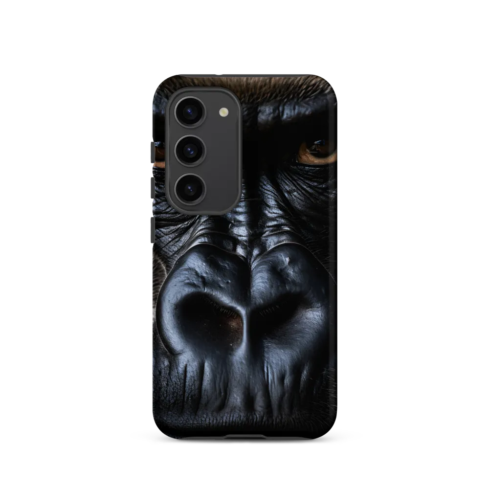 Gaze of the Wild: A Gorilla's Portrait