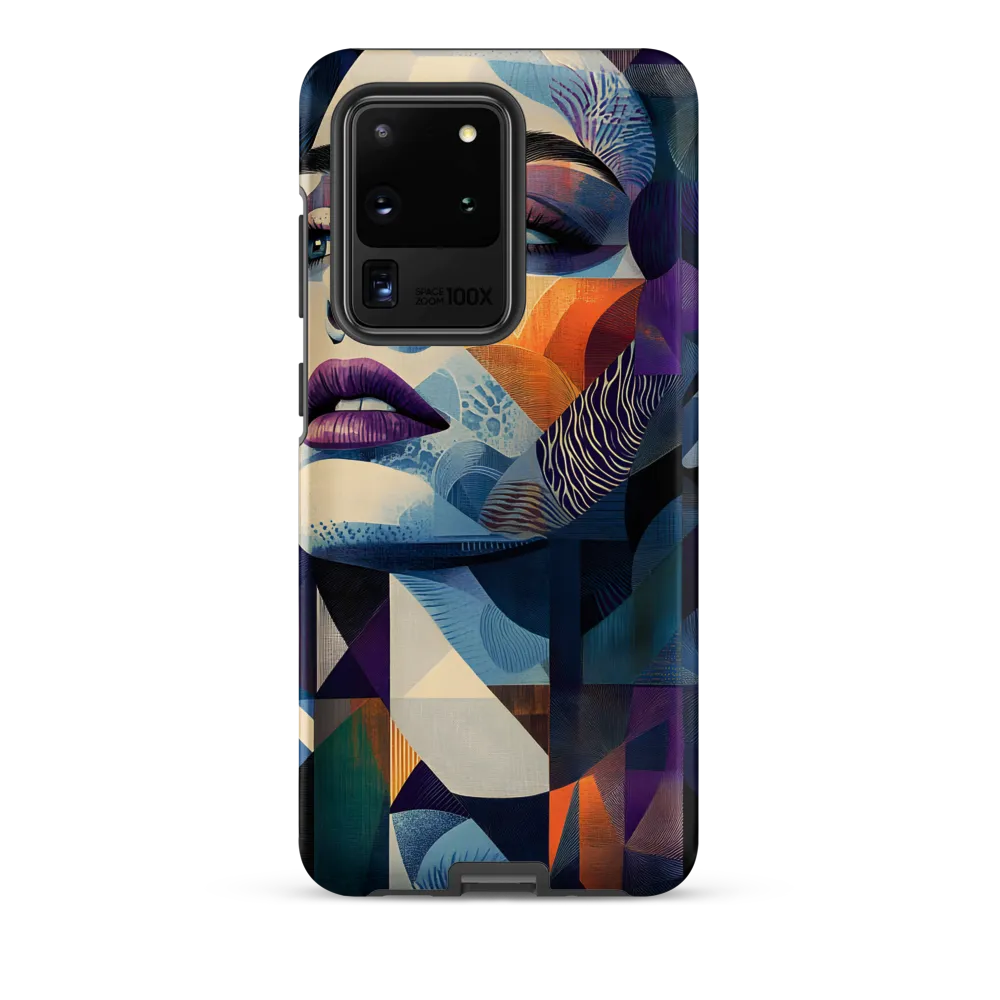 Fragmented Mystery: A Modern Portrait