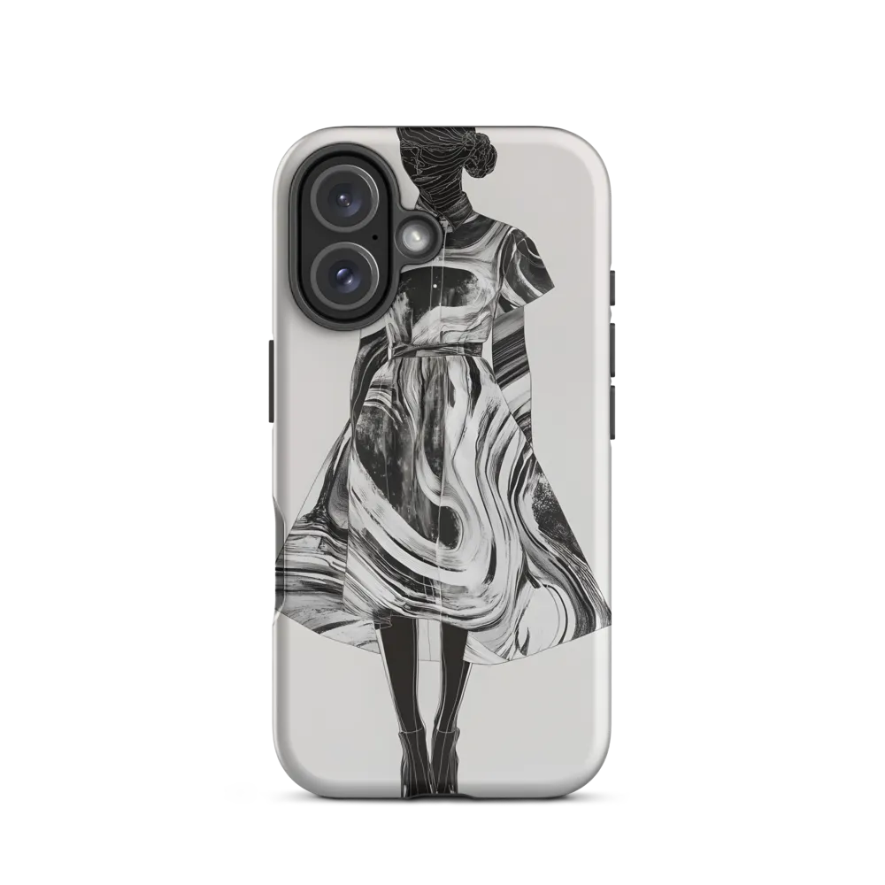 Whirls of Elegance: A Contemporary Fashion Design | Phone Case