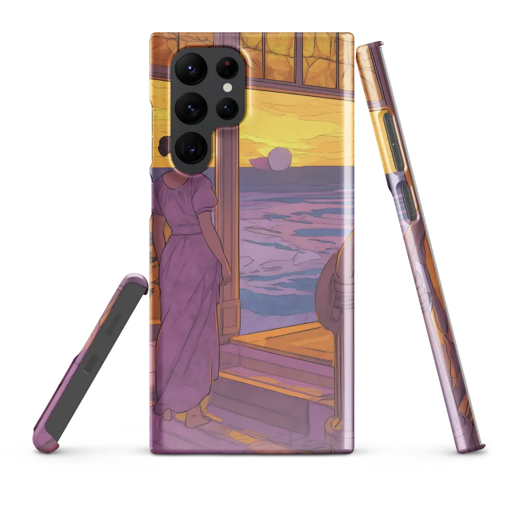 Whispers of the Sunset | Phone Case |  S22 Ultra | Snap Case | Glossy