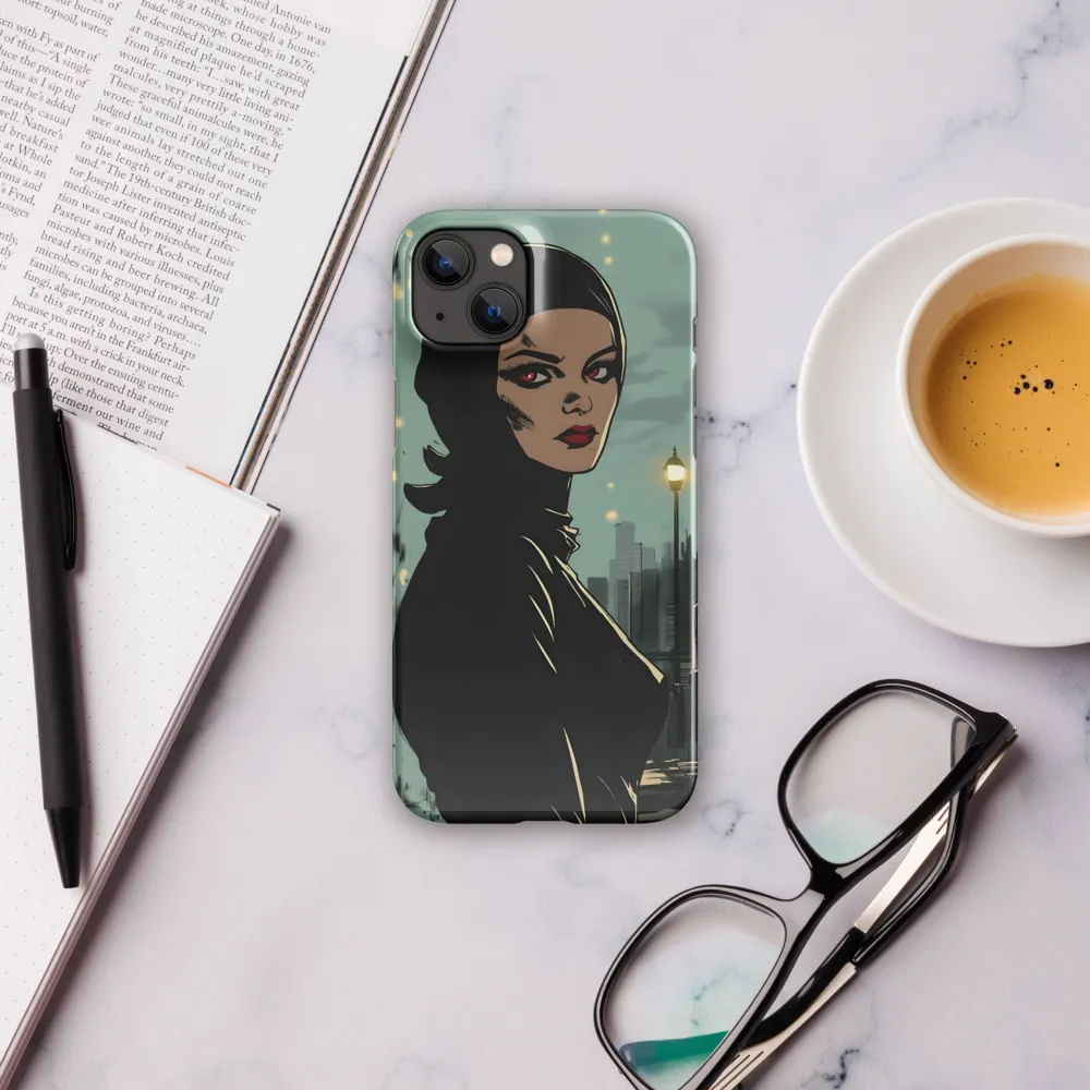 Shadows of Intrigue | Phone Case |  14 Plus | Snap Case | Glossy