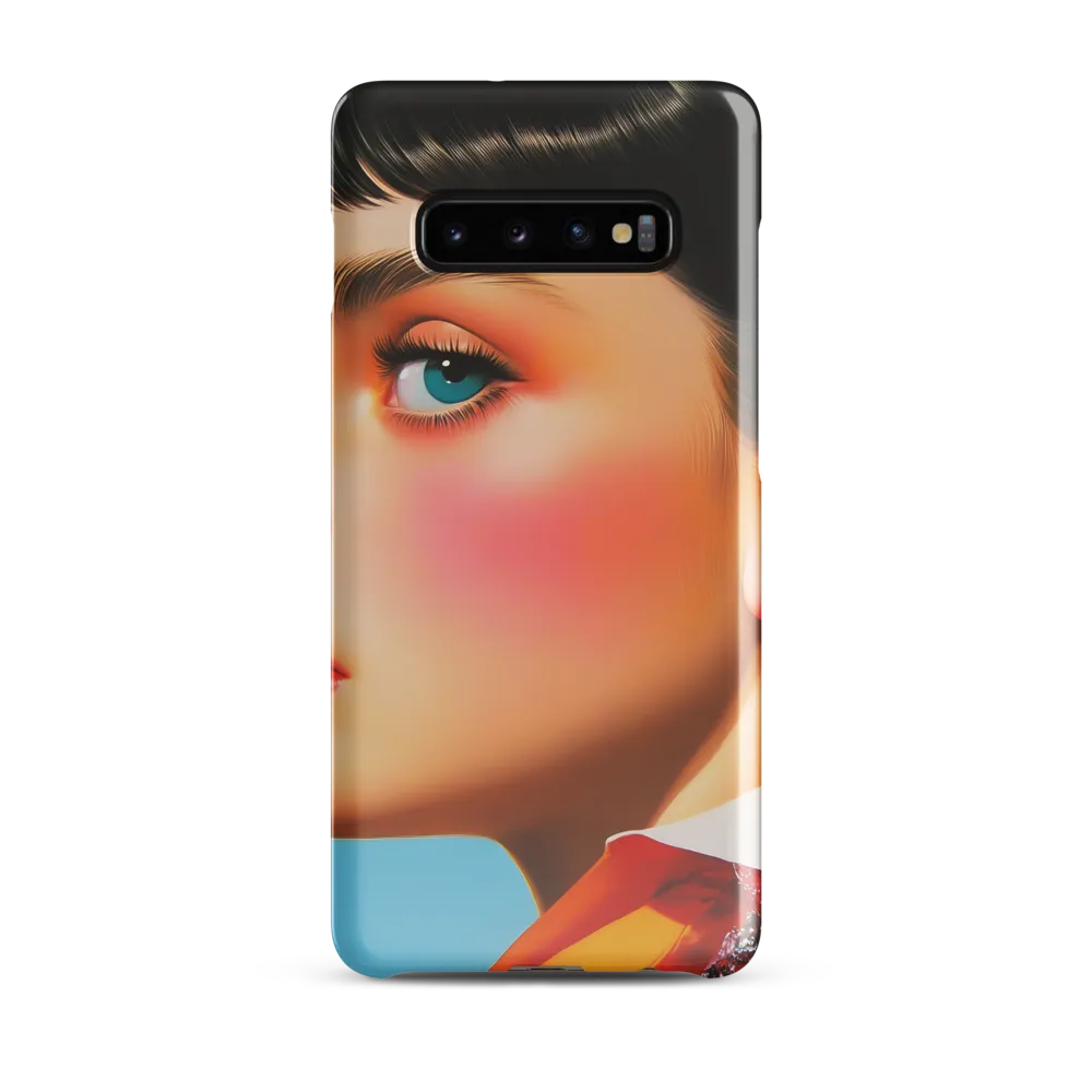 Radiant Elegance | Phone Case |  S10 Plus | Snap Case | Glossy