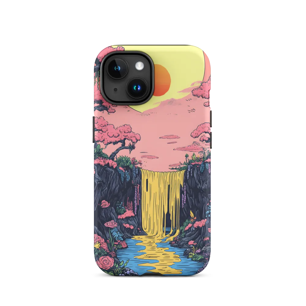 Ethereal Cascade of Blossoms