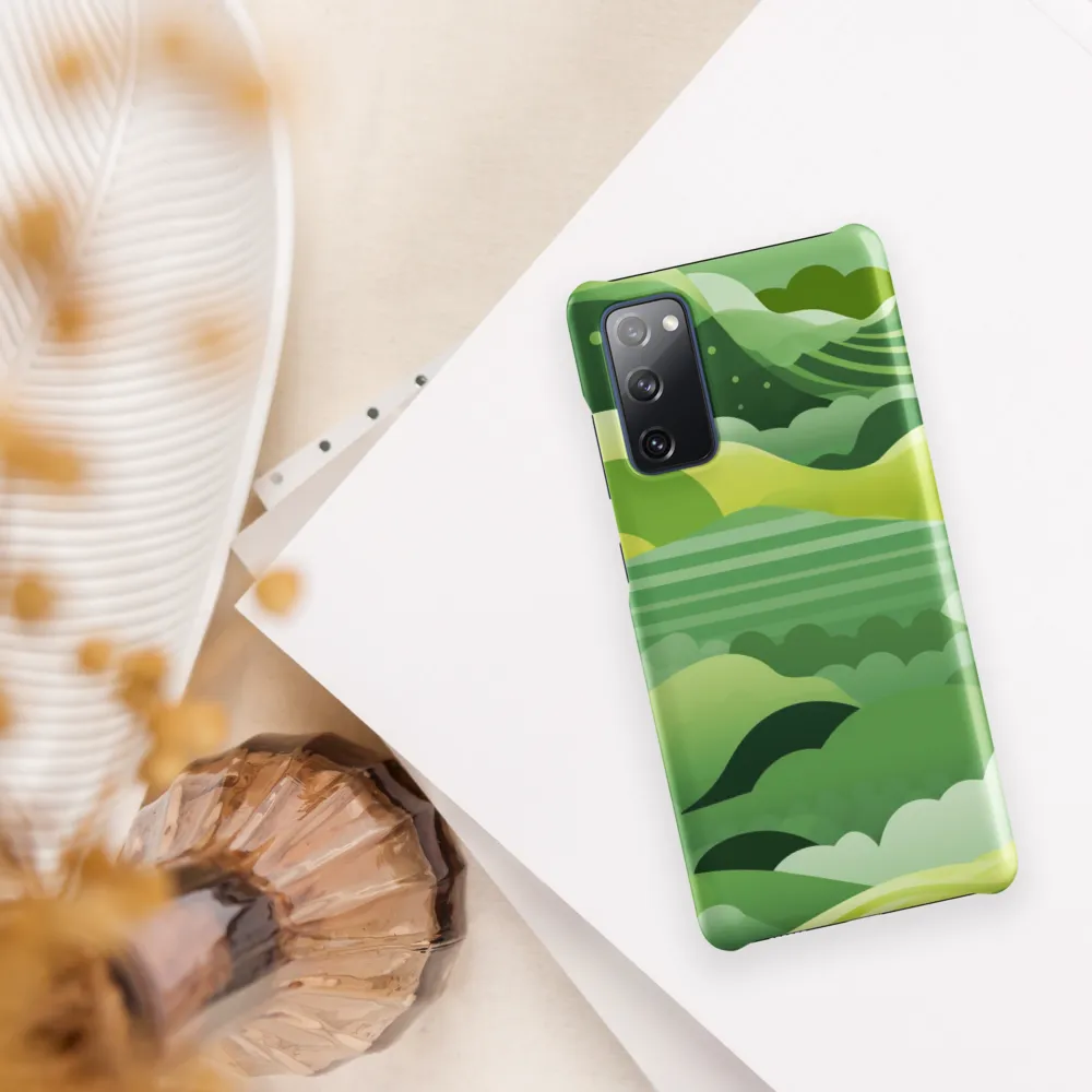 Tranquility in Green Waves