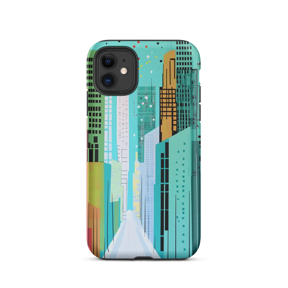 Urban Symphony in Turquoise | Phone Case |  11 | Tough Case | Matte