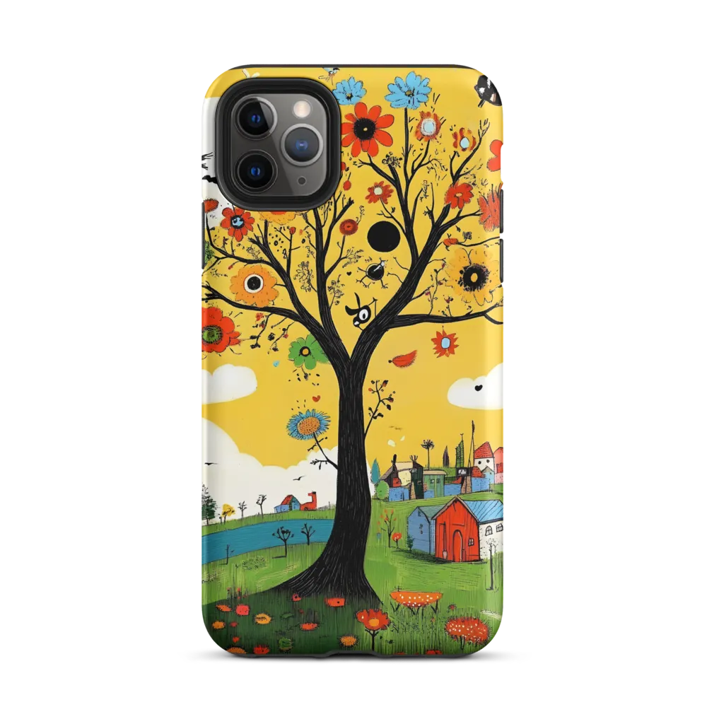 Whimsical Blooms of Life | Phone Case |  11 Pro Max | Tough Case | Matte