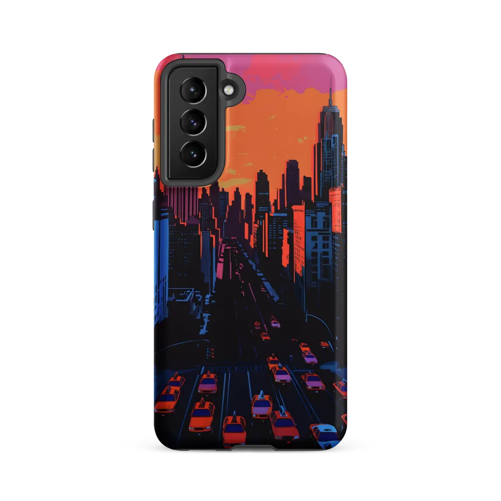 Sunset Over Skyscrapers