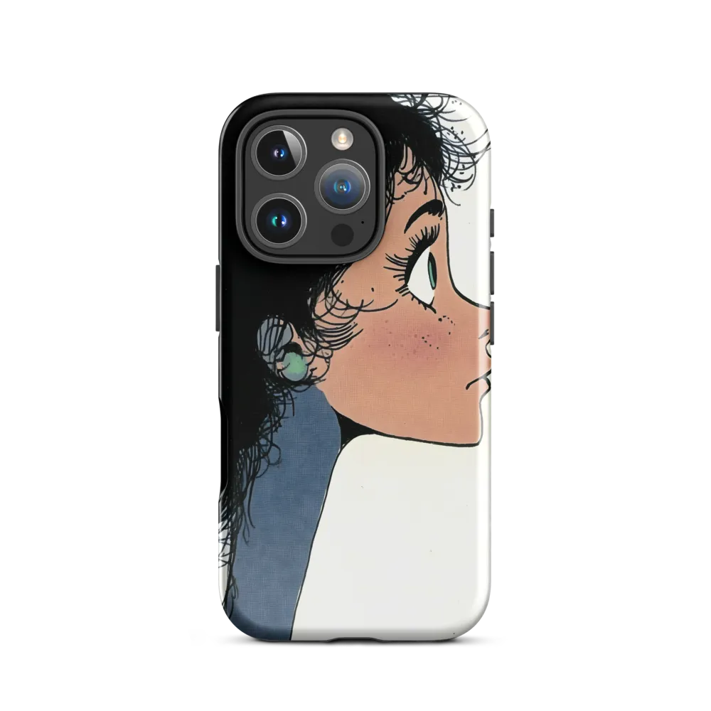 Whispers of Contemplation | Phone Case |  16 Pro | Tough Case | Glossy