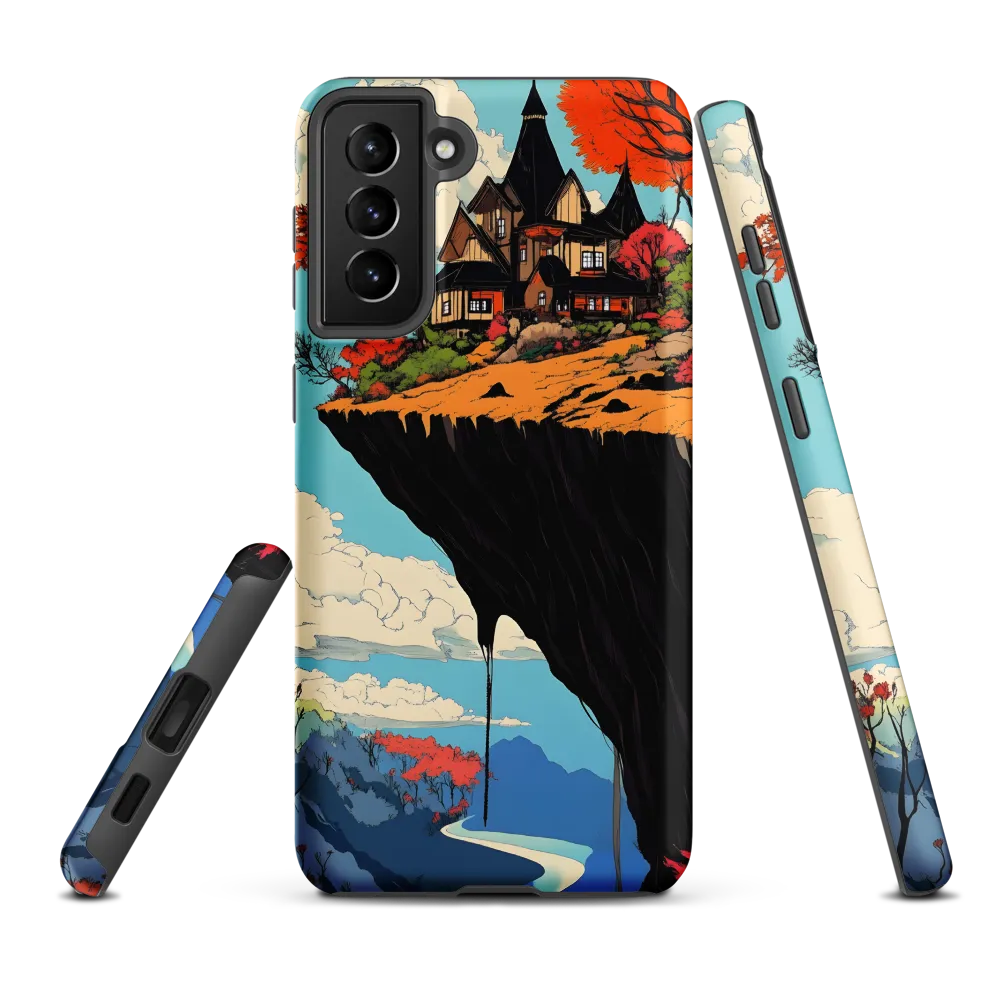 Whispers of the Cliff House | Phone Case |  S21 Plus | Tough Case | Matte