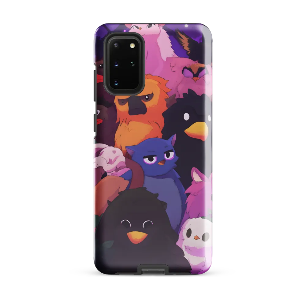 Whimsical Avian Gathering