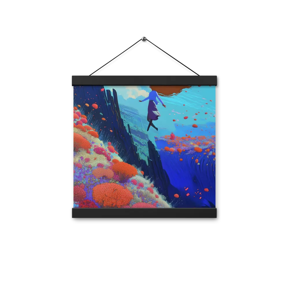 Whispers of Freedom | Poster With Black Wood Hanger | 12″×12″