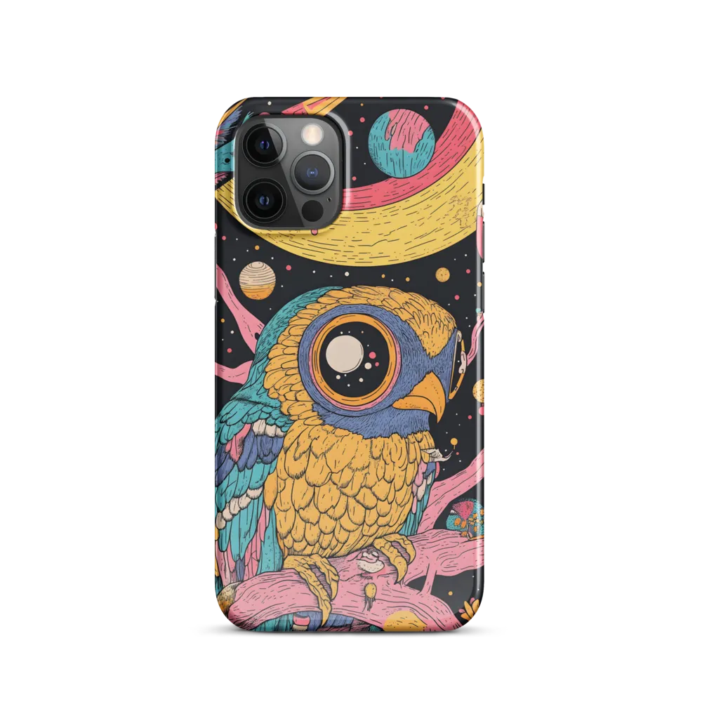 Whimsical Cosmic Owl | Phone Case |  12 Pro | Snap Case | Glossy
