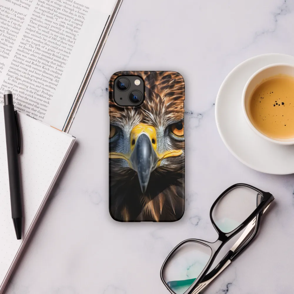 The Intensity of the Eagle | Phone Case |  13 | Snap Case | Matte