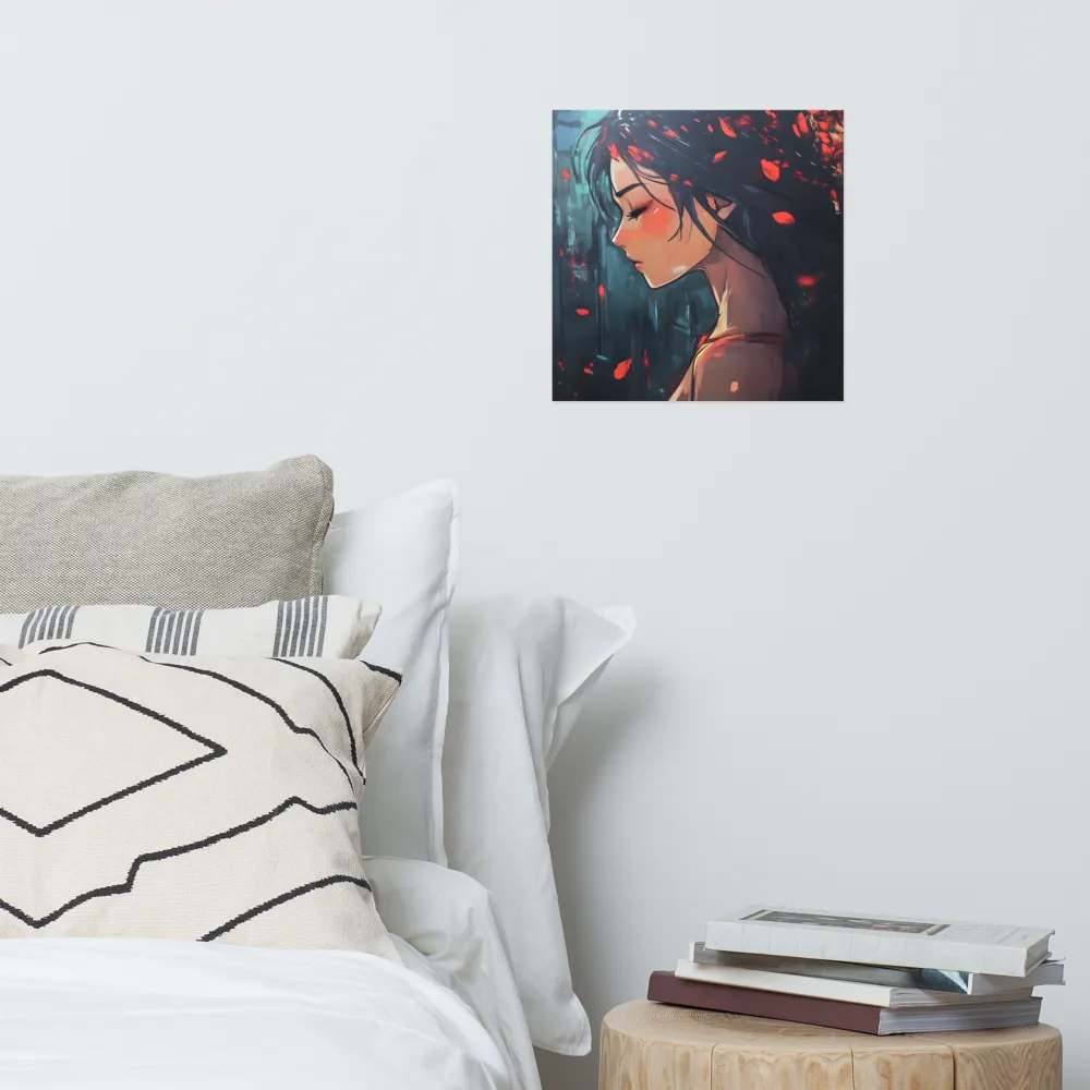 Whispers of Melancholy | Poster | 14″×14″