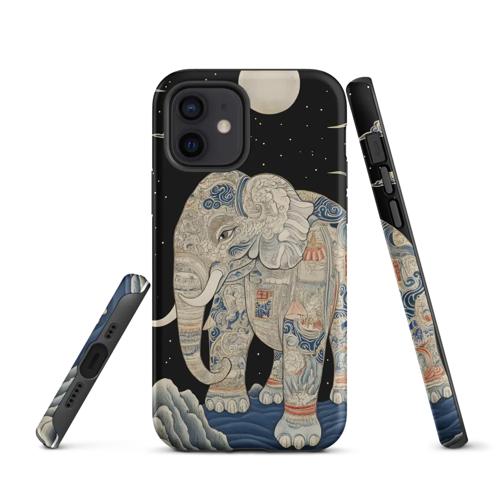 The Majestic Tale of the Painted Elephant | Phone Case |  12 | Tough Case | Matte