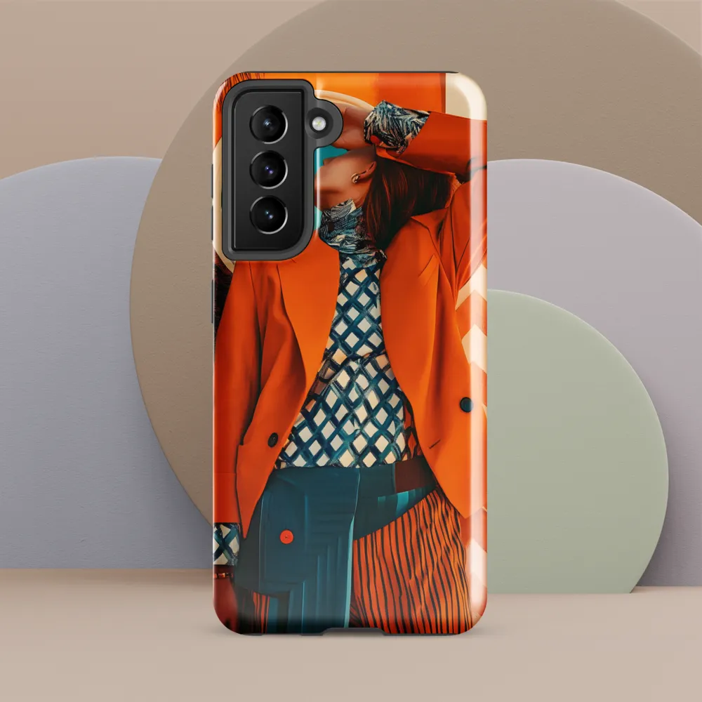 Vibrant Interplay: A Fusion of Fashion and Nature