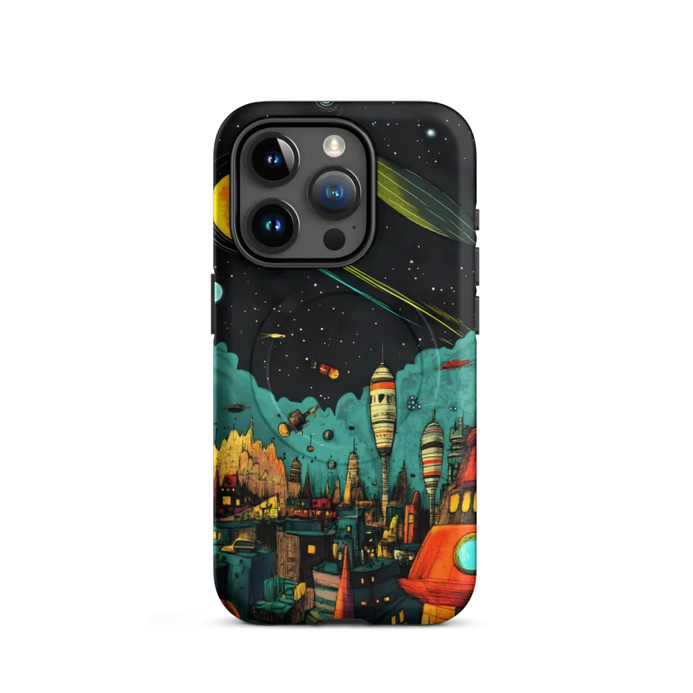 Galactic Cityscape: A Journey Through Imagination