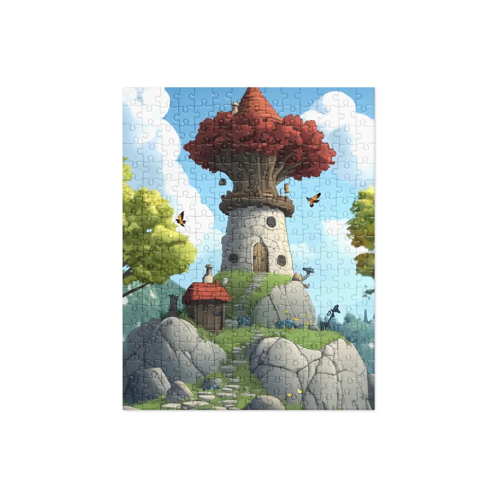 Enchanted Tower of Whimsy | Jigsaw Puzzle | 252 pieces