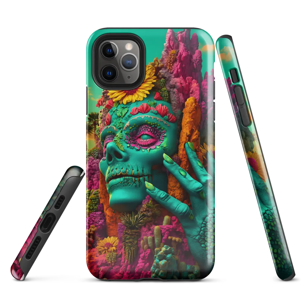 Ethereal Skull Garden | Phone Case |  11 Pro Max | Tough Case | Glossy