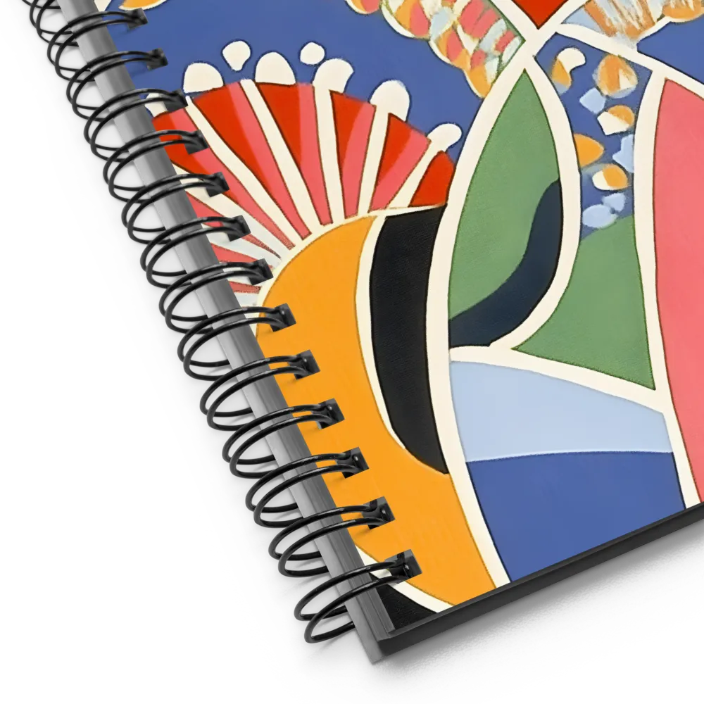 Kaleidoscope of Colors | Spiral Notebook