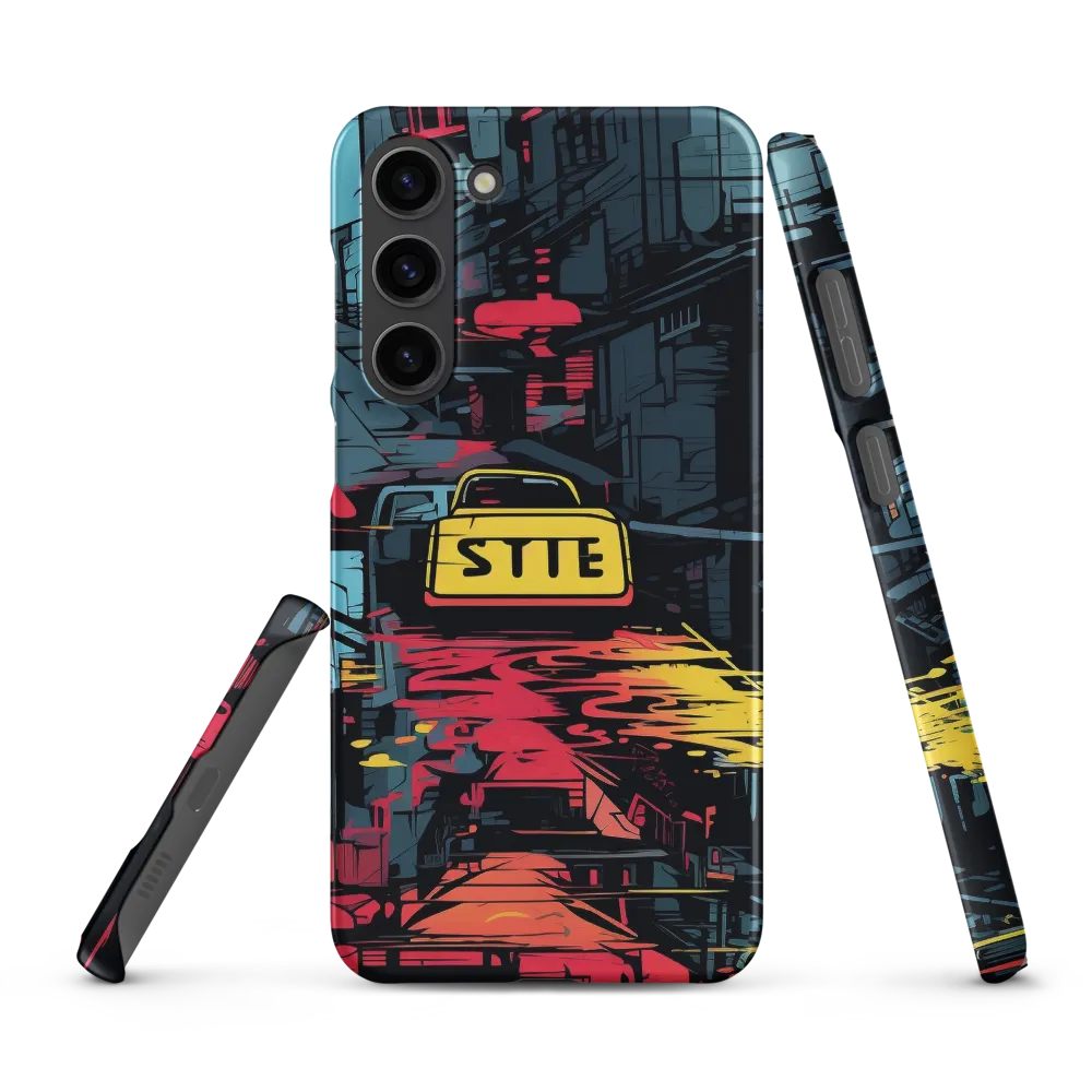 Citybeat: A Neon Dreamscape | Phone Case |  S23 Plus | Snap Case | Matte