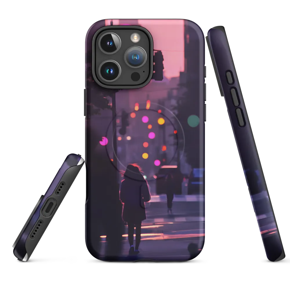 City Silhouettes at Dusk | Phone Case |  16 Pro Max | MagSafe® Tough Case | Matte
