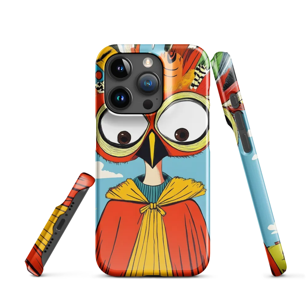 A Whimsical Encounter: The Owl-Human Fusion