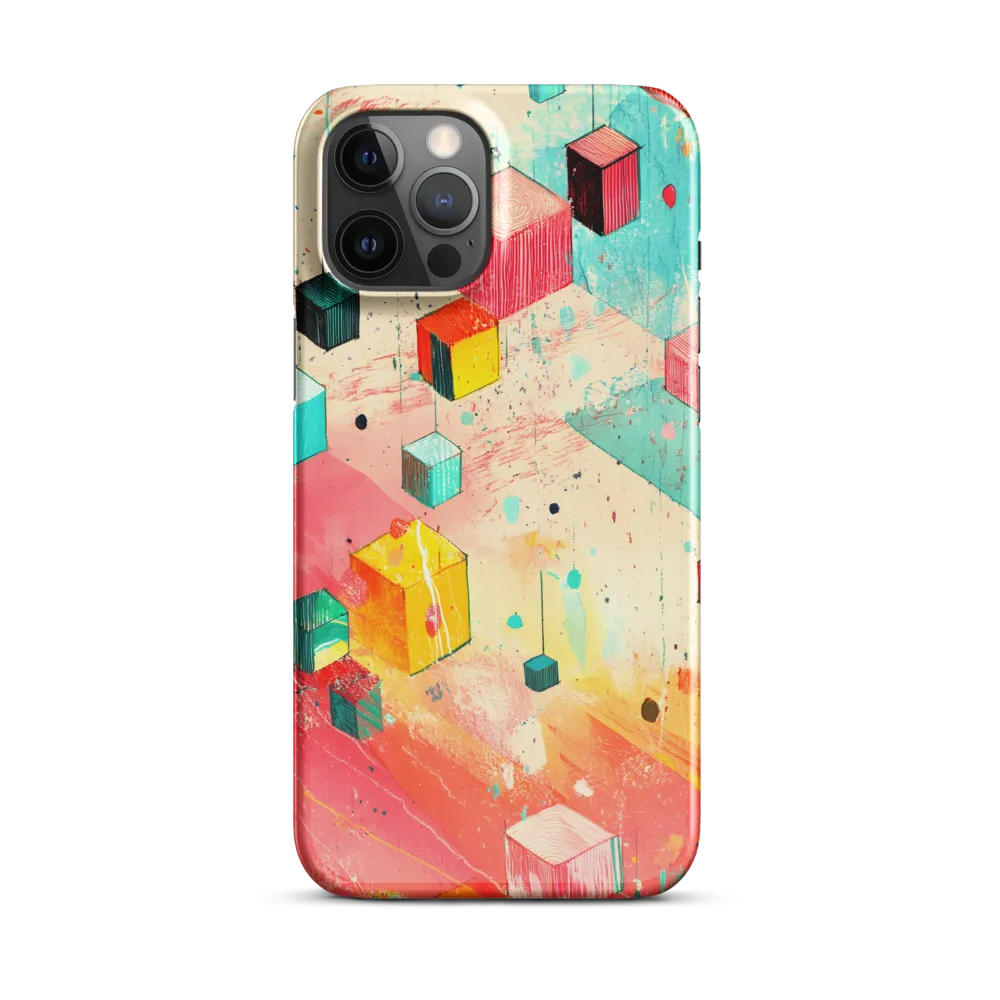 Suspended Cubes in Colorful Abstraction