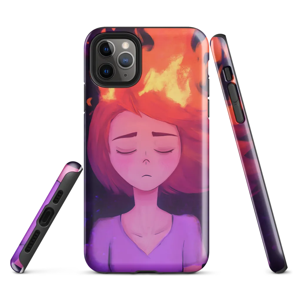 Flames of Introspection | Phone Case |  11 Pro Max | Tough Case | Glossy