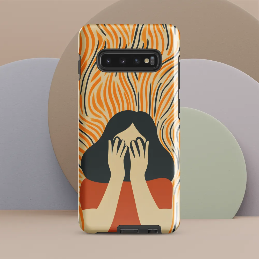 Embracing Inner Turmoil | Phone Case |  S10 Plus | Tough Case | Glossy