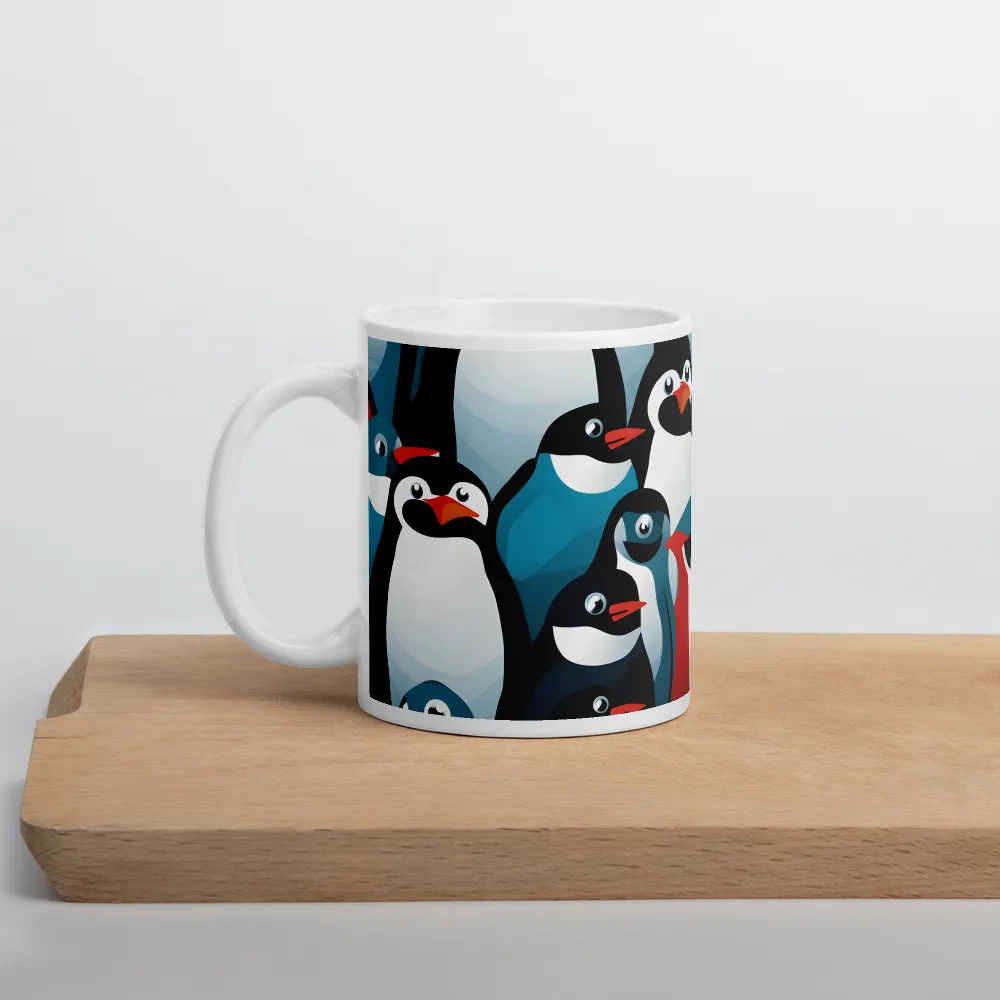 Penguin Parade | Mugs | Multiple Sizes & Colors