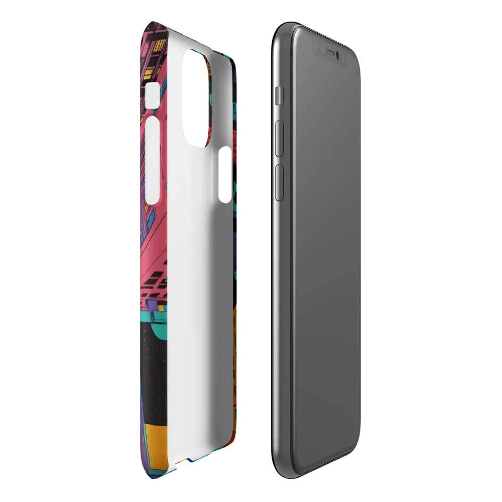 Aerial Dreamscape: The Pulse of Urban Life | Phone Case |  11 Pro | Snap Case | Matte