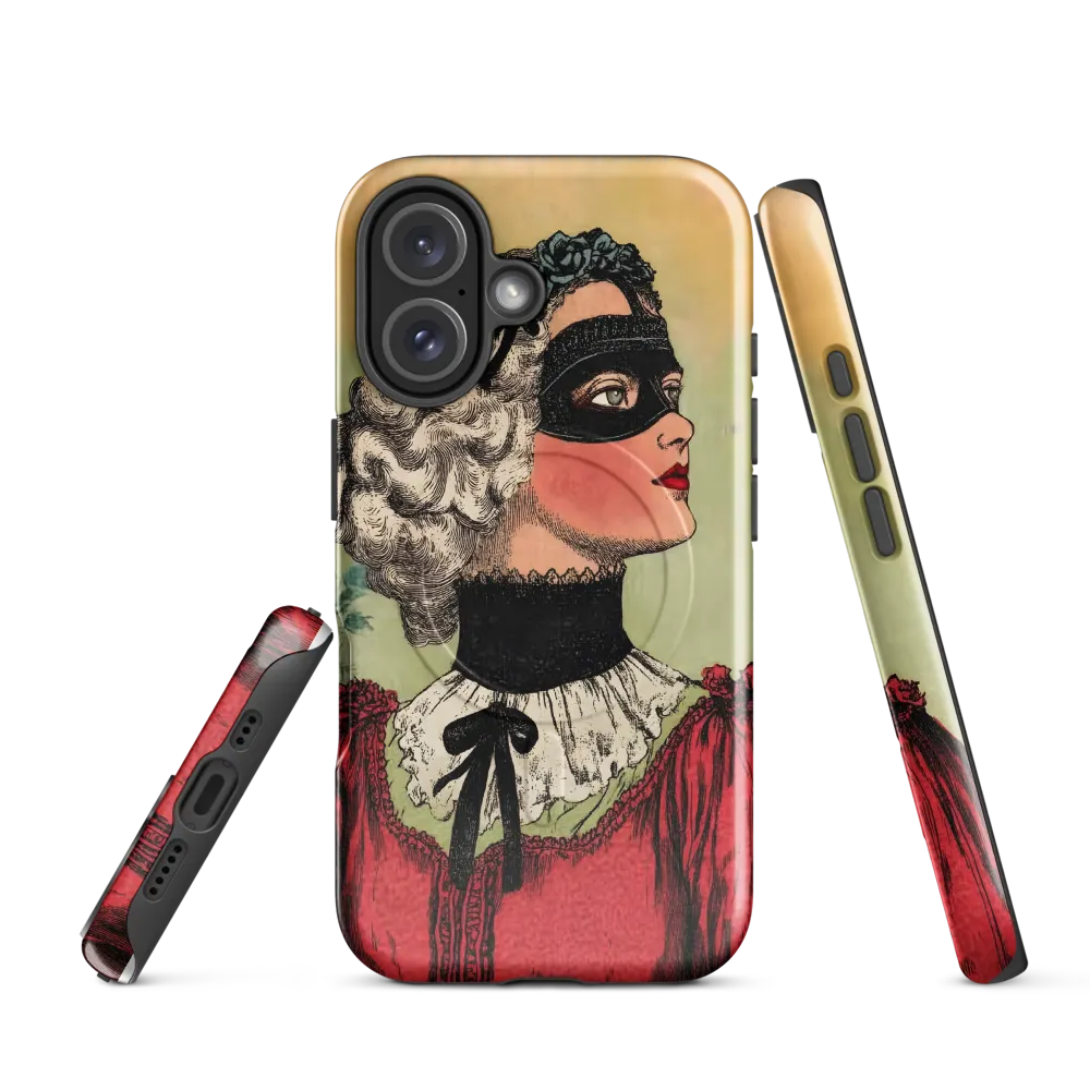 Masked Elegance | Phone Case |  16 | MagSafe® Tough Case | Glossy