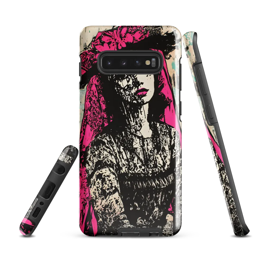 Veiled Beauty | Phone Case |  S10 Plus | Tough Case | Glossy