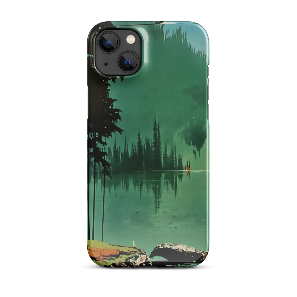Serenity Reflected: A Tranquil Lake Scene