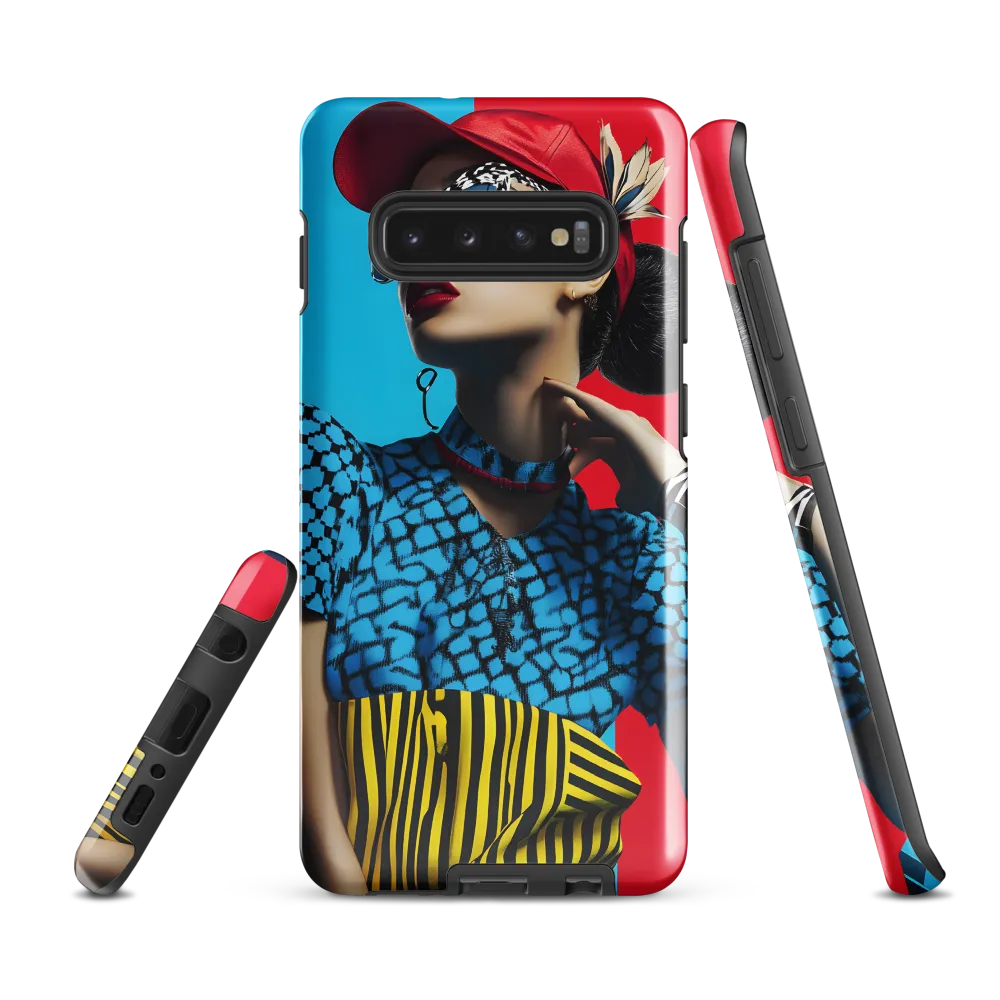 Confident Style: A Modern Fashion Statement | Phone Case |  S10 Plus | Tough Case | Glossy