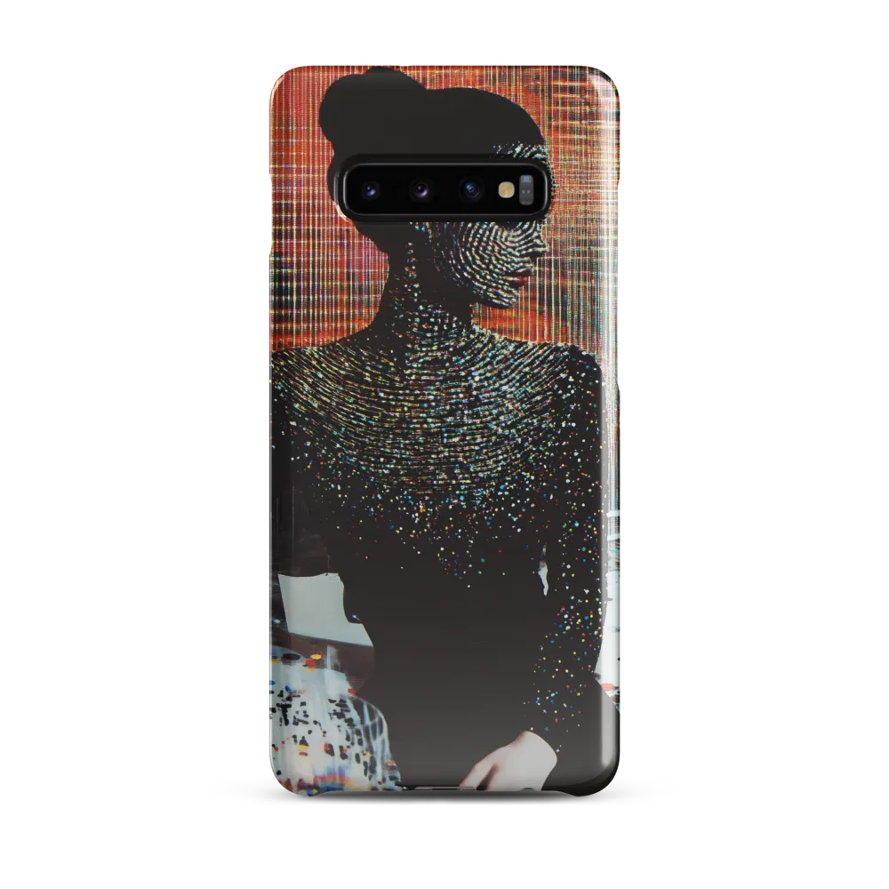 Illuminated Silhouette | Phone Case |  S10 Plus | Snap Case | Glossy