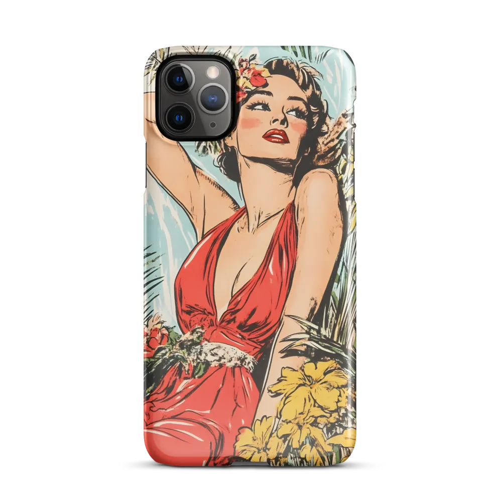 Tropical Allure | Phone Case |  11 Pro Max | Snap Case | Glossy