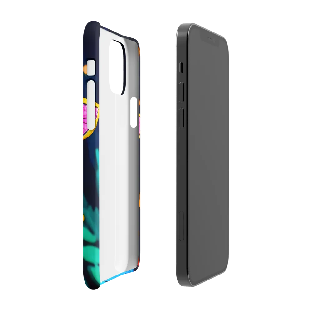 Whimsical Giraffe in Vibrant Colors | Phone Case |  12 | Snap Case | Matte