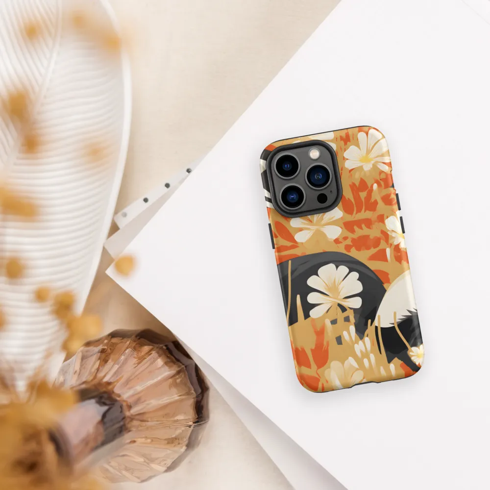 Whimsical Badgers in Bloom