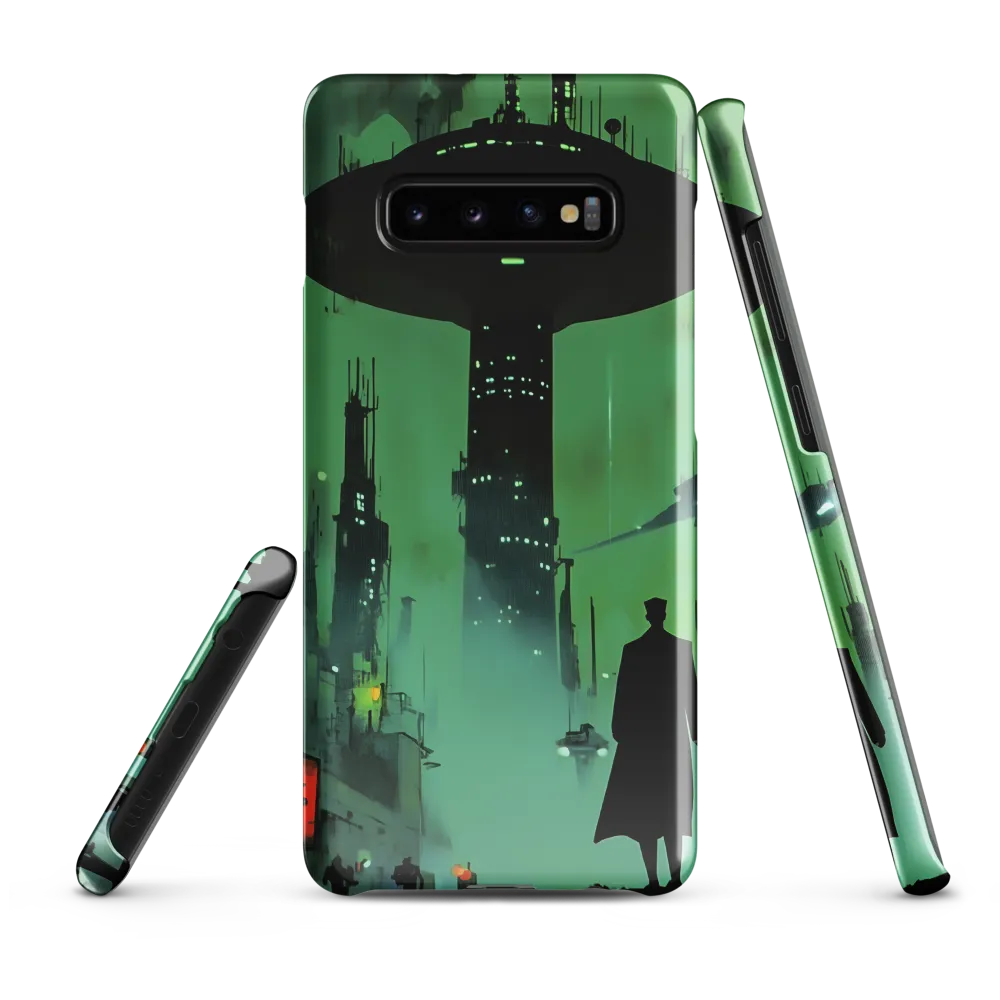 Urban Shadow: A Glimpse into the Future | Phone Case |  S10 Plus | Snap Case | Glossy