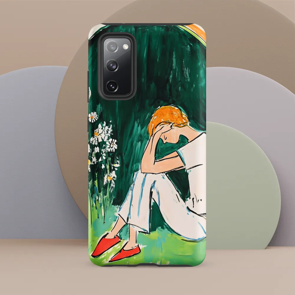 Silent Sorrow | Phone Case |  S20 FE | Tough Case | Matte