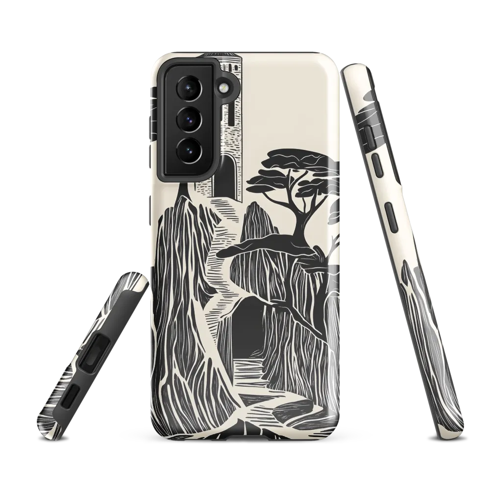 Echoes of a Mystical Tower | Phone Case |  S21 FE | Tough Case | Glossy