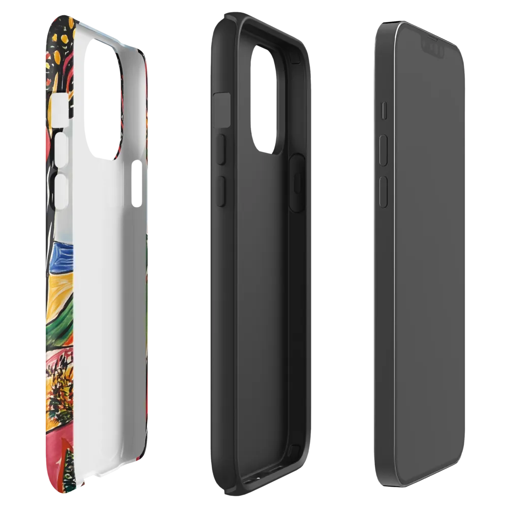 Vibrant Nature's Embrace | Phone Case |  13 Pro Max | Tough Case | Matte