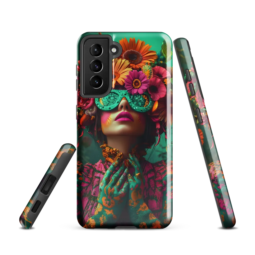 Floral Reverie | Phone Case |  S21 | Tough Case | Glossy